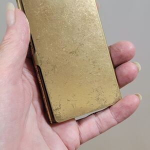 Vintage Brass Business Card Holder